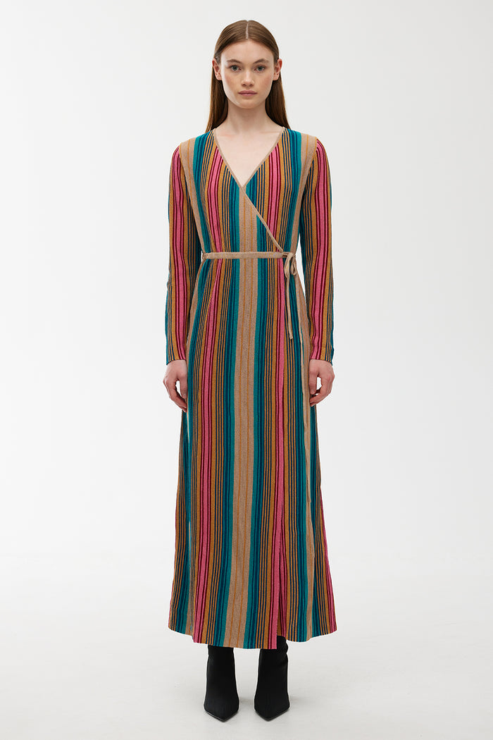 Kinney Cisco Dress Lurex Stripe