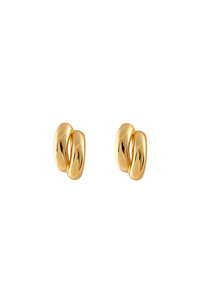 Zahar Claire Earrings Gold