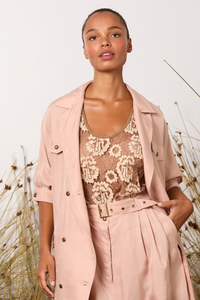 M.A.Dainty Coco Jacket Rose