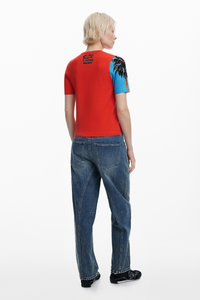Desigual Collage Print T-Shirt By M. Christian Lacroix