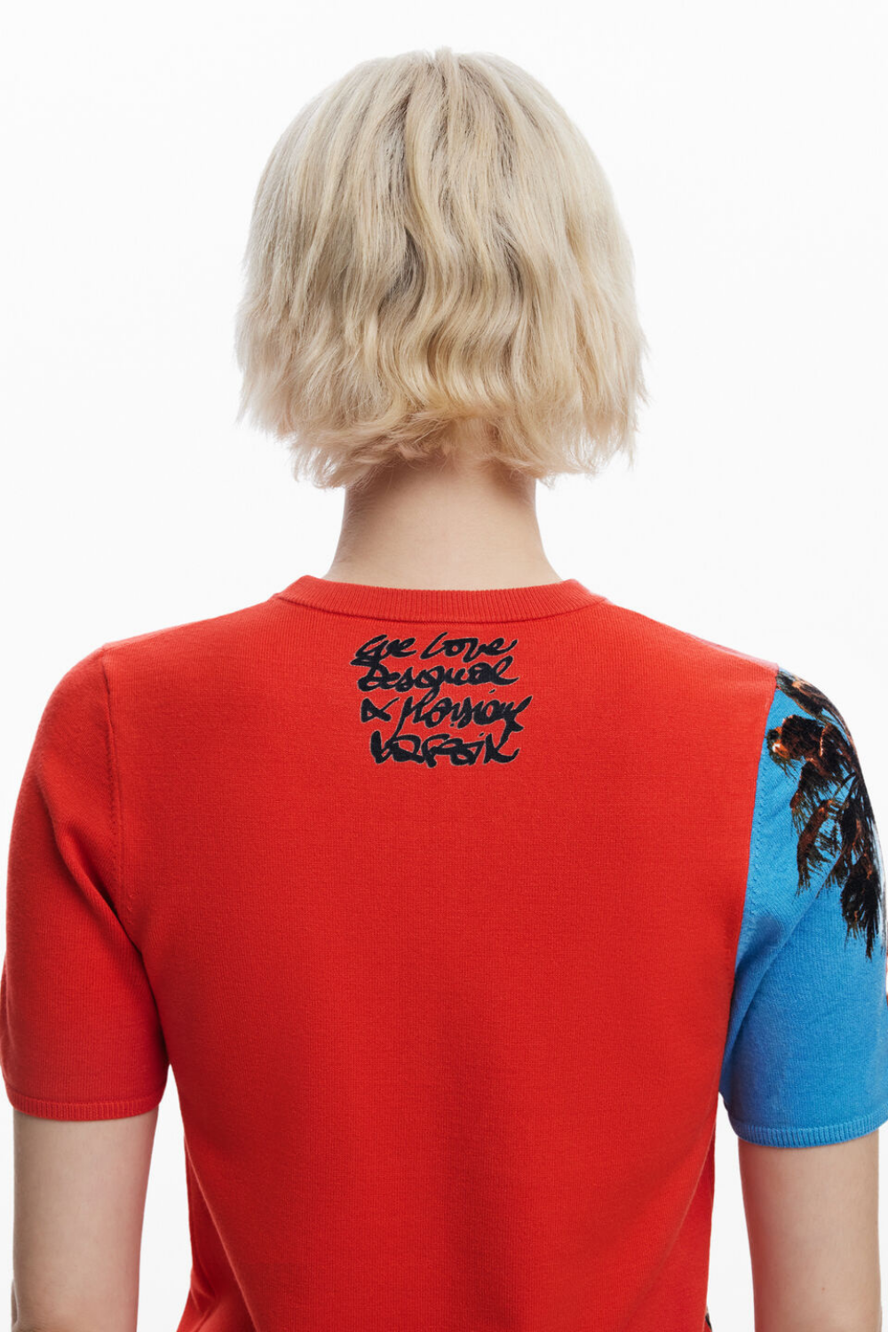 Desigual Collage Print T-Shirt By M. Christian Lacroix