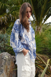 Coop Linen on the Edge Pants White Pre-Order
