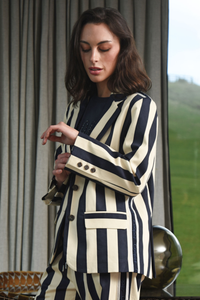 Cooper Club Navy Stripe Jacket Pre-Order