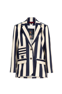 Cooper Club Navy Stripe Jacket Pre-Order