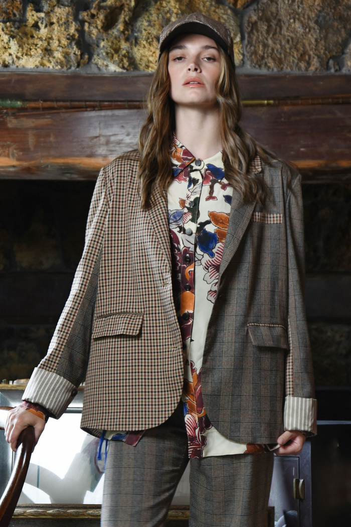 Cooper Criss Crossed Jacket Multi Check Pre-Order