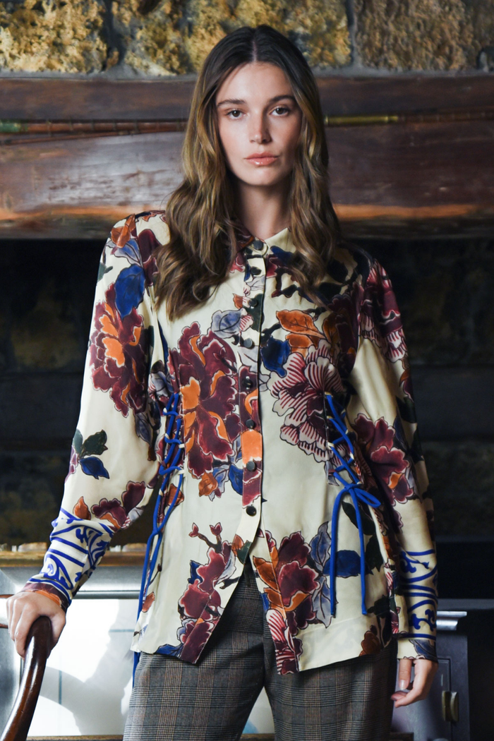 Cooper Drawn To You Shirt Multi Floral Pre-Order