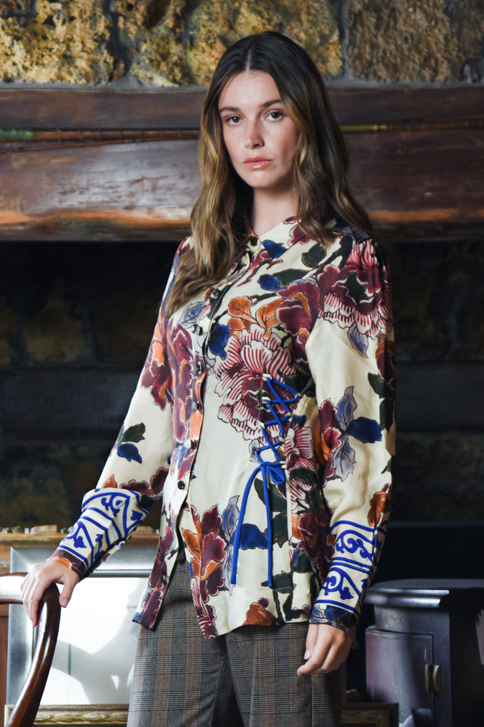 Cooper Drawn To You Shirt Multi Floral Pre-Order