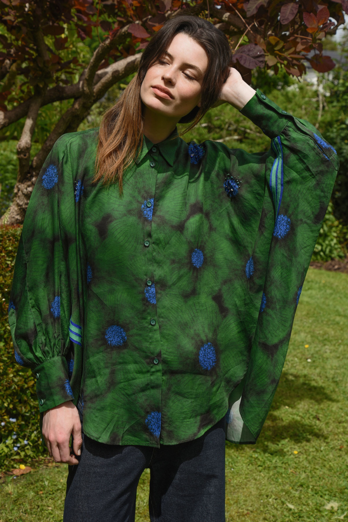 Cooper Living The Dream Shirt Green Floral Pre-Order