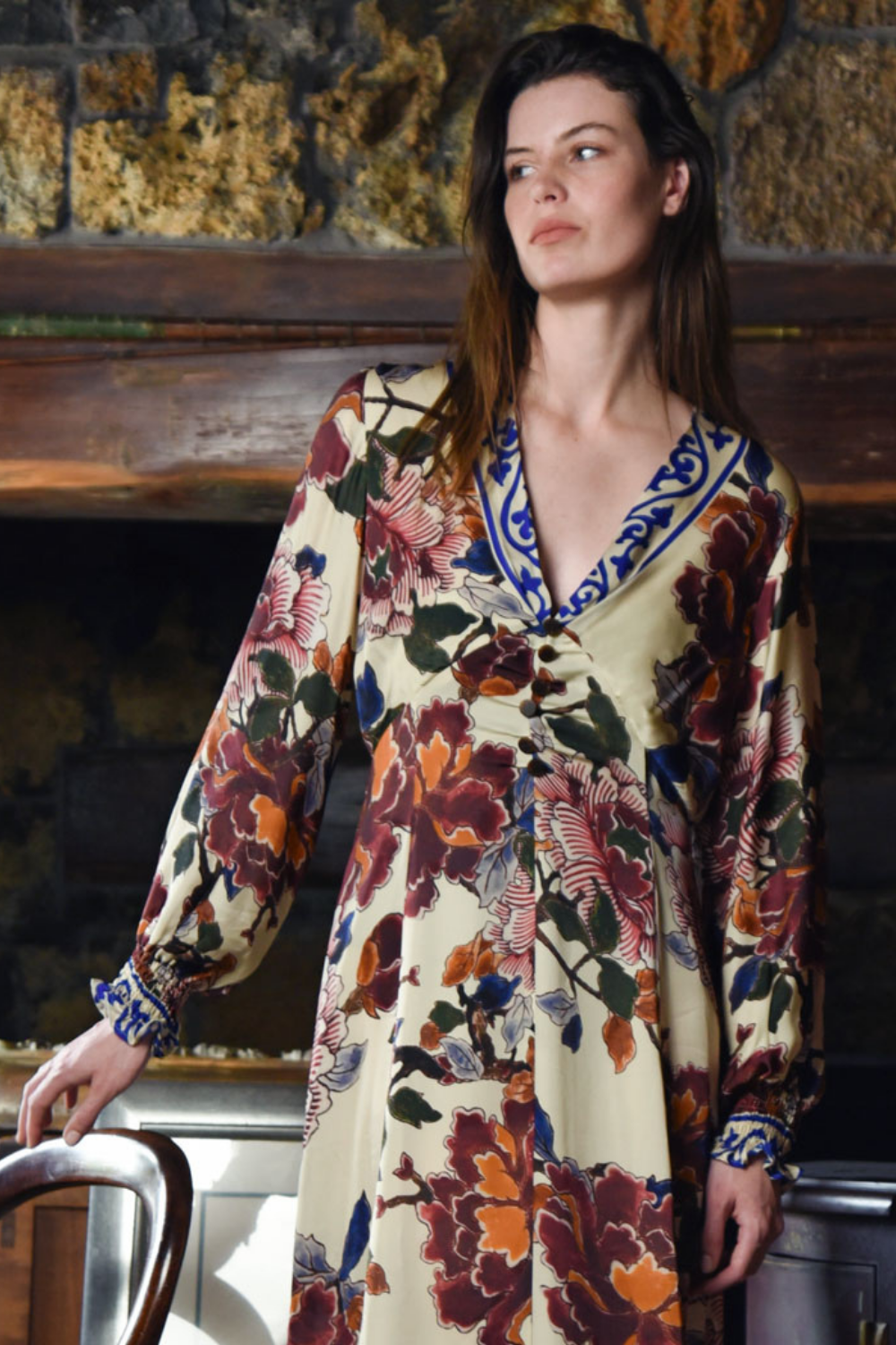Cooper V is for Victory Dress Multi Floral Pre-Order