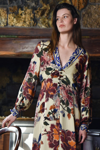 Cooper V is for Victory Dress Multi Floral Pre-Order
