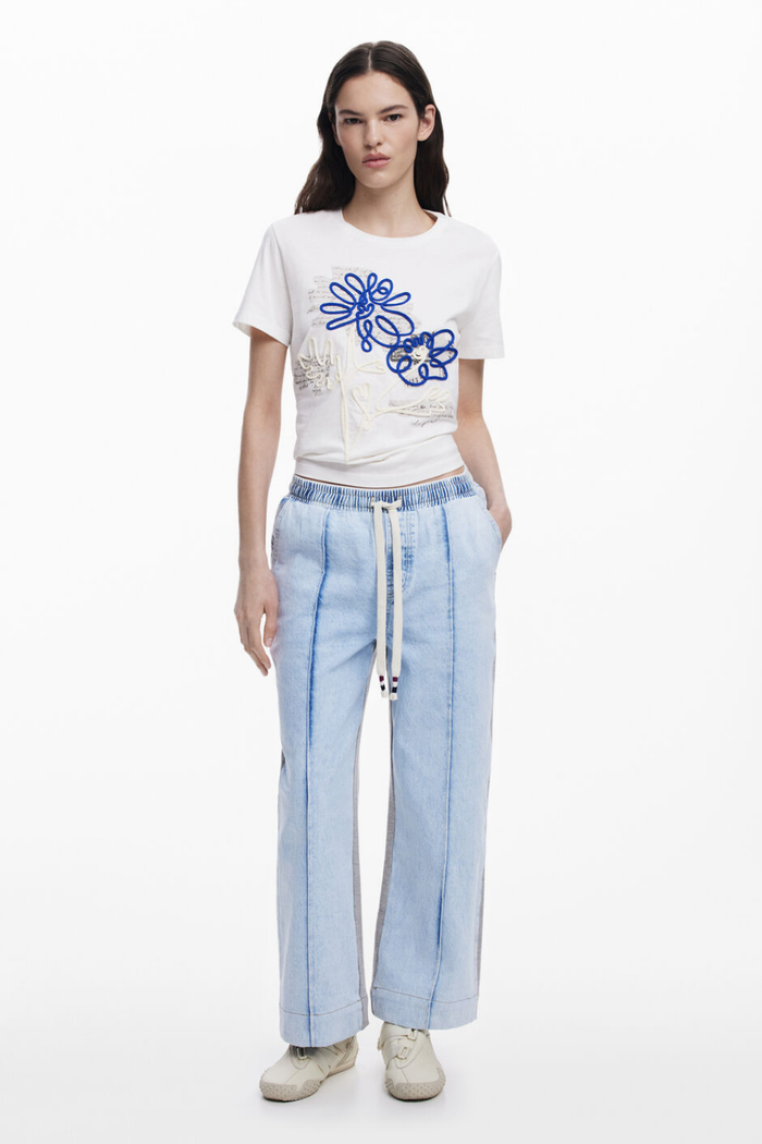 Desigual Cropped Jogger Jean