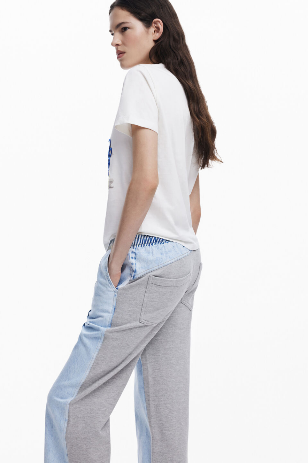 Desigual Cropped Jogger Jean