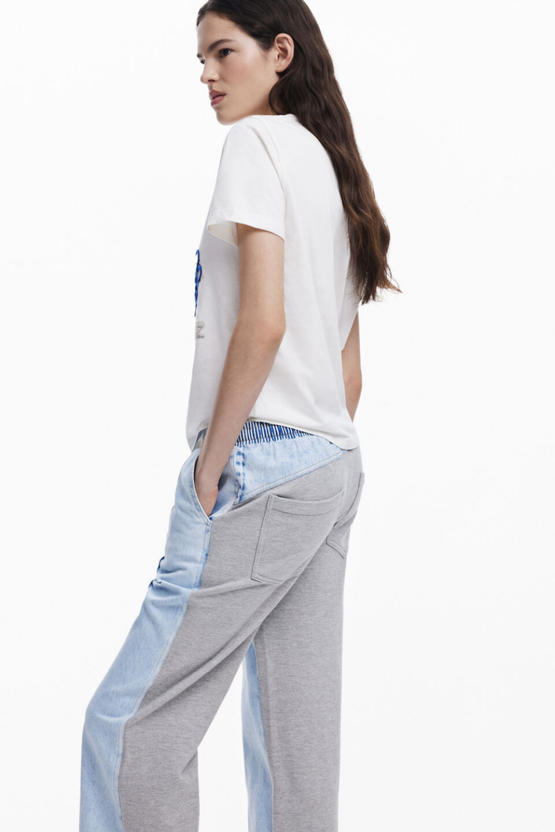 Desigual Cropped Jogger Jean