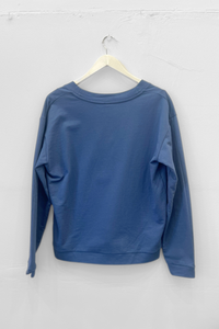 M.A.Dainty Crush Pullover Splash Blue