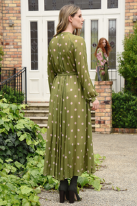 Curate Blurred Lines Dress Pink Green