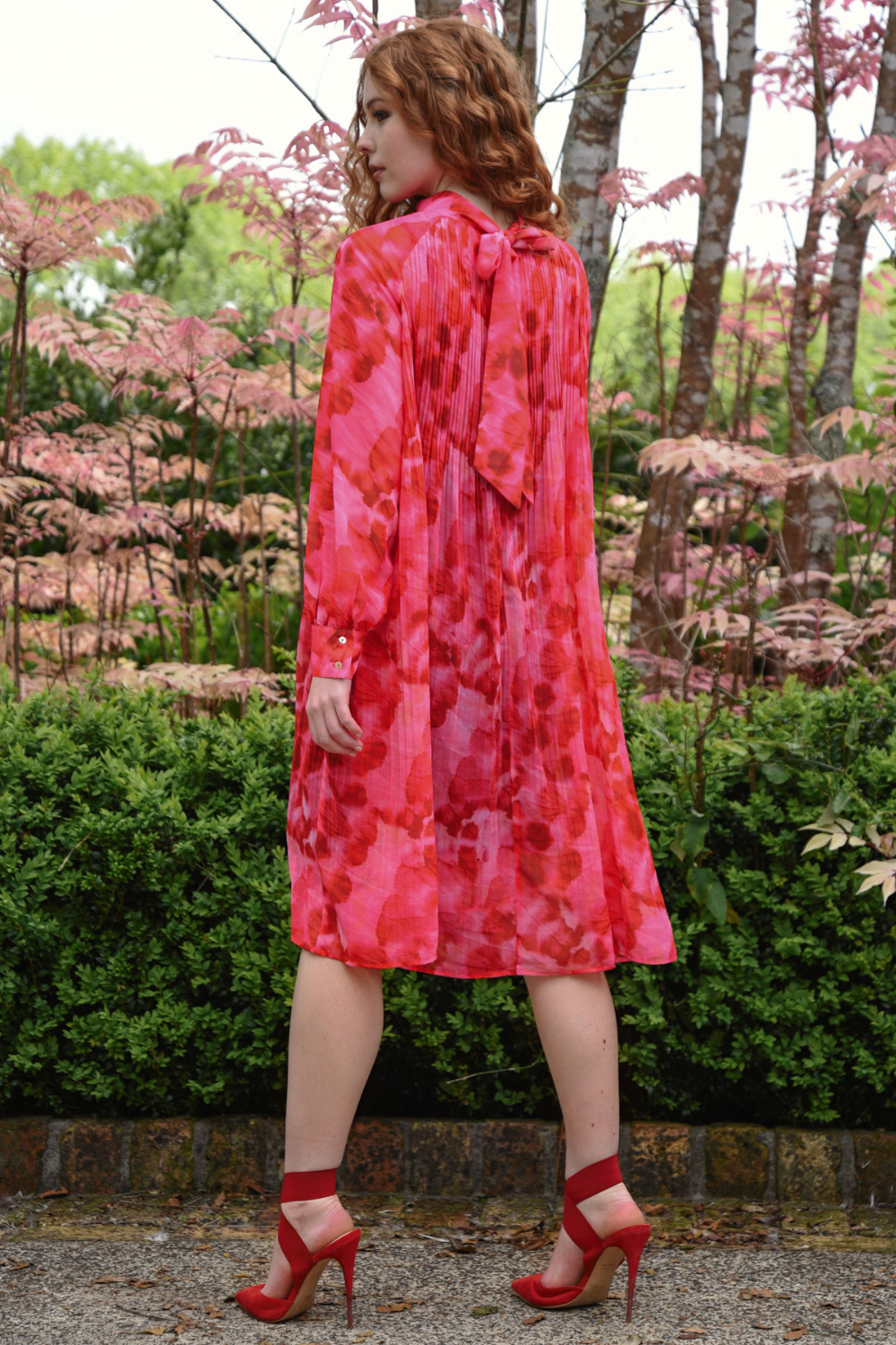 Curate Love Of Life Dress Pink Red