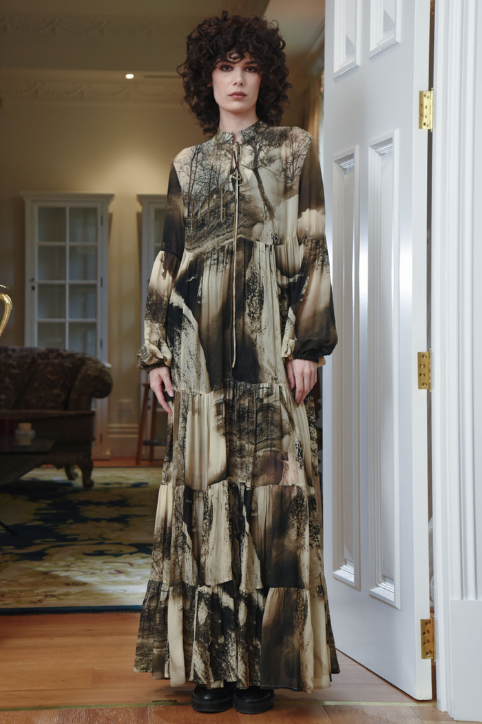 Curate Story Of Life Dress Black Pre-Order