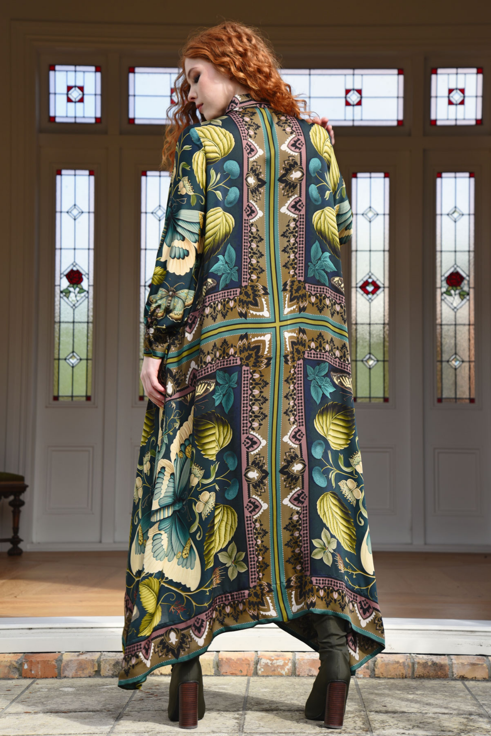 Curate The Line Of Time Dress Moth Pre-Order