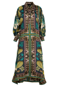 Curate The Line Of Time Dress Moth Pre-Order