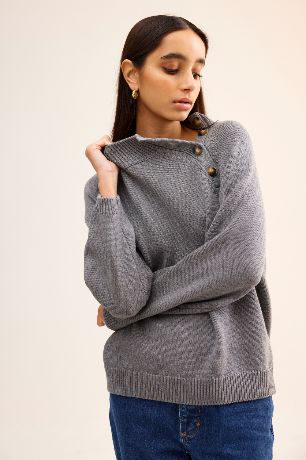 Kinney Darcy Jumper Grey