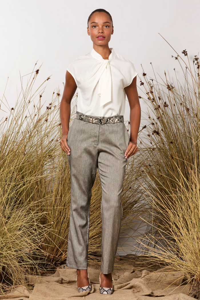 M.A.Dainty Darling Pant Grey Lead
