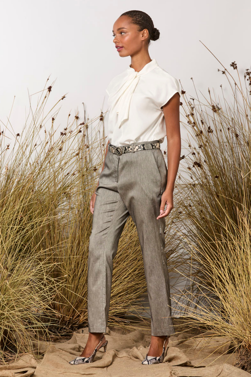 M.A.Dainty Darling Pant Grey Lead