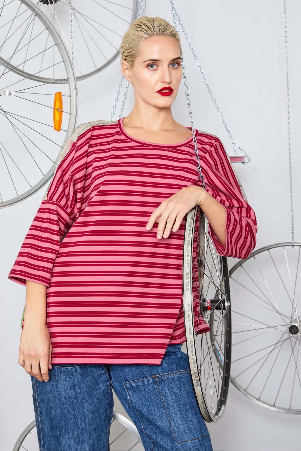 Circular by M.A.Dainty Dateline Top Streets Print