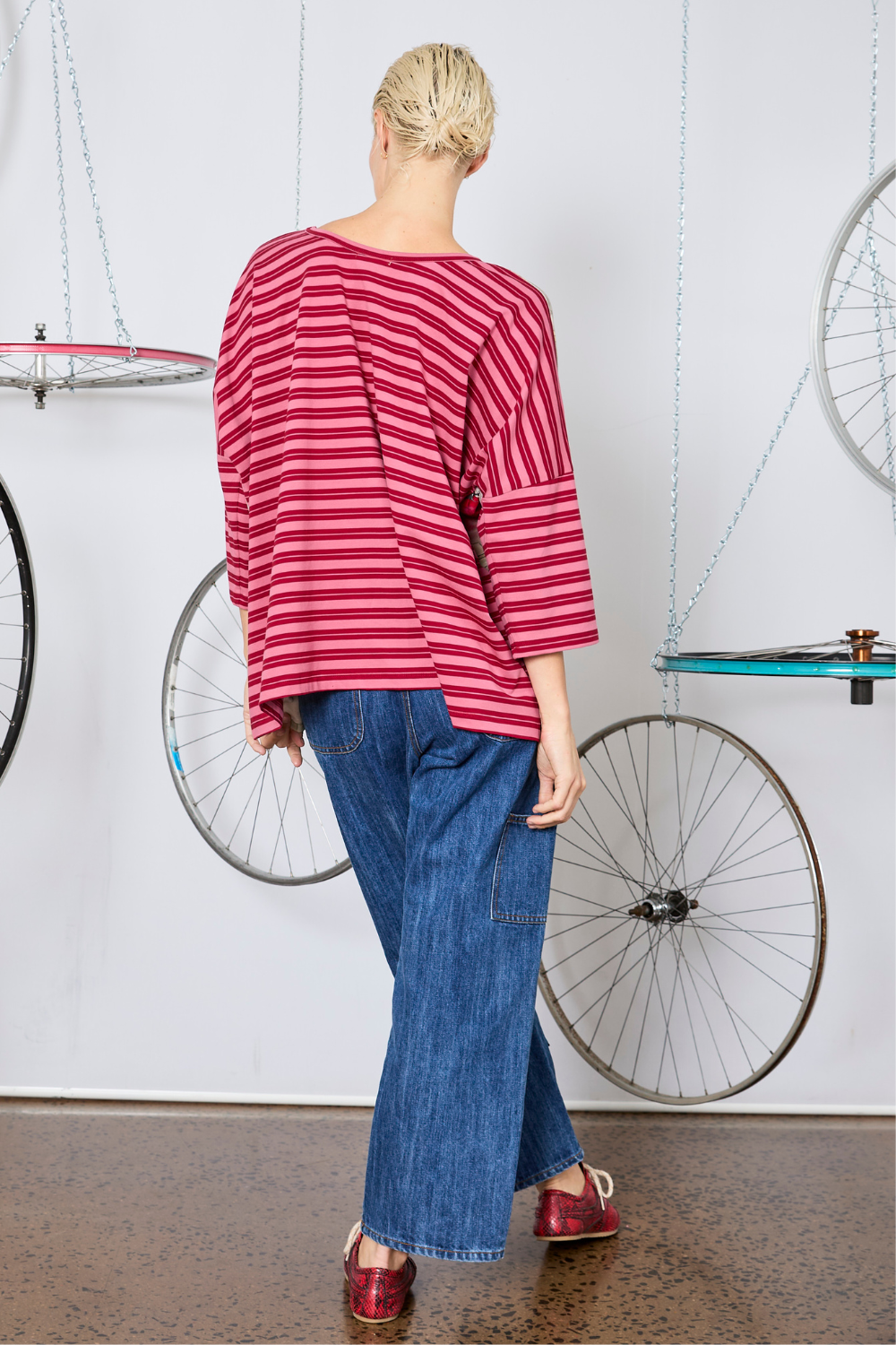 Circular by M.A.Dainty Dateline Top Streets Print