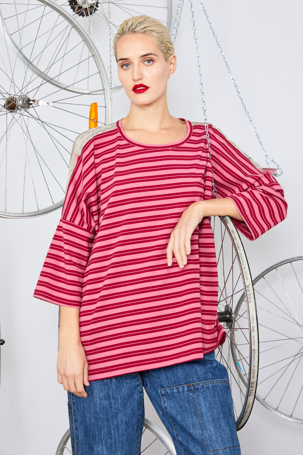 Circular by M.A.Dainty Dateline Top Streets Print