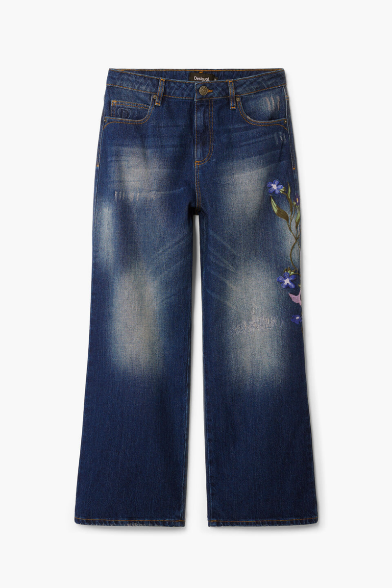 Desigual Denim Culotte Jeans