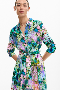 Desigual Amarillo Shirt Dress Garden Pre-Order