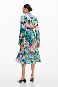 Desigual Amarillo Shirt Dress Garden Pre-Order