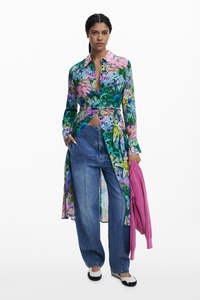 Desigual Amarillo Shirt Dress Garden Pre-Order