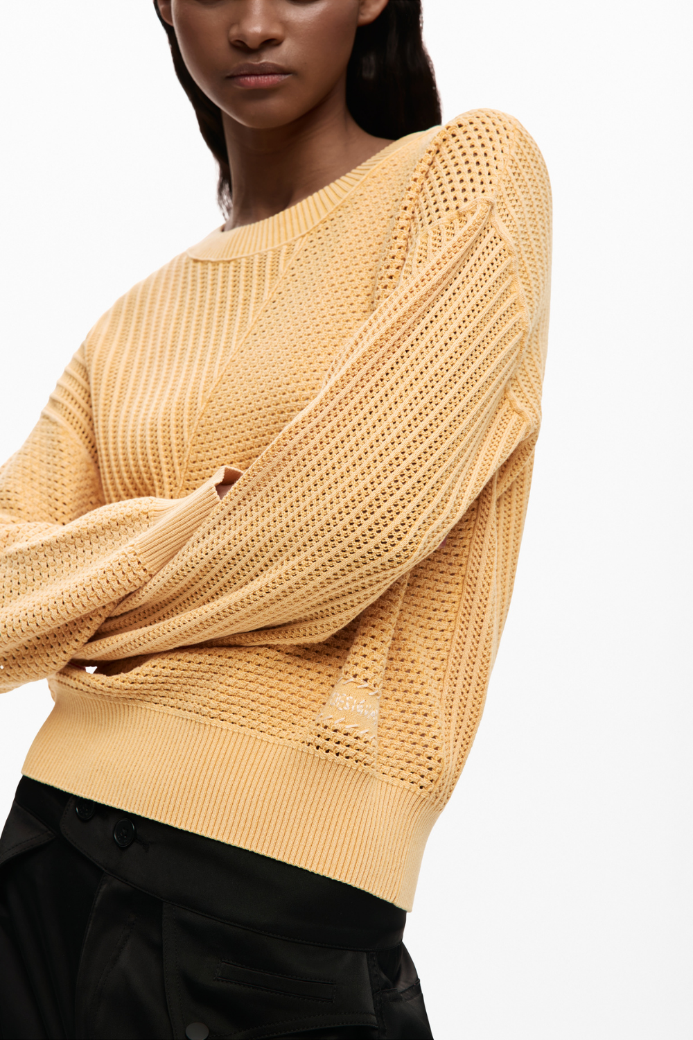 Desigual Basic Knit Yellow