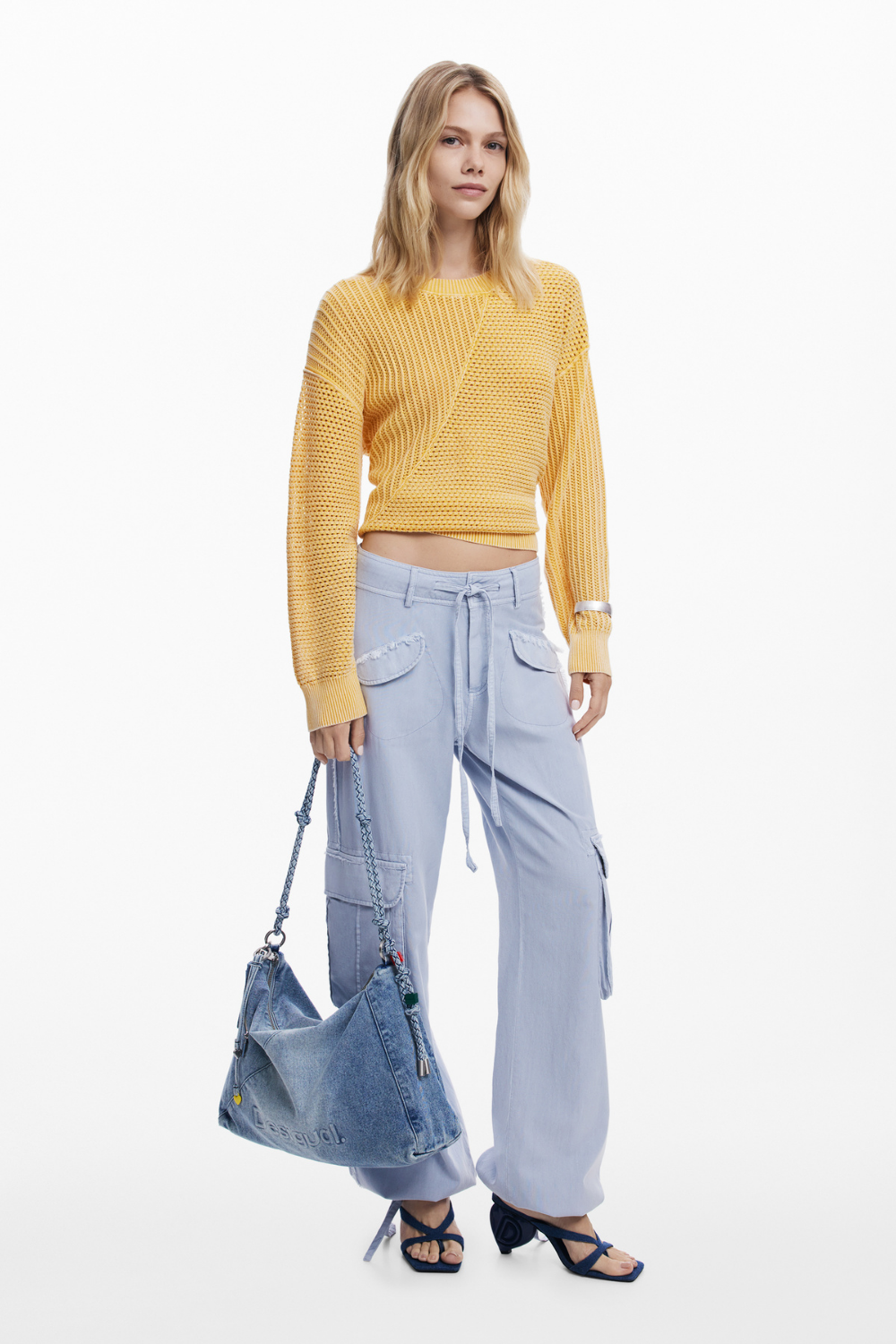 Desigual Basic Knit Yellow
