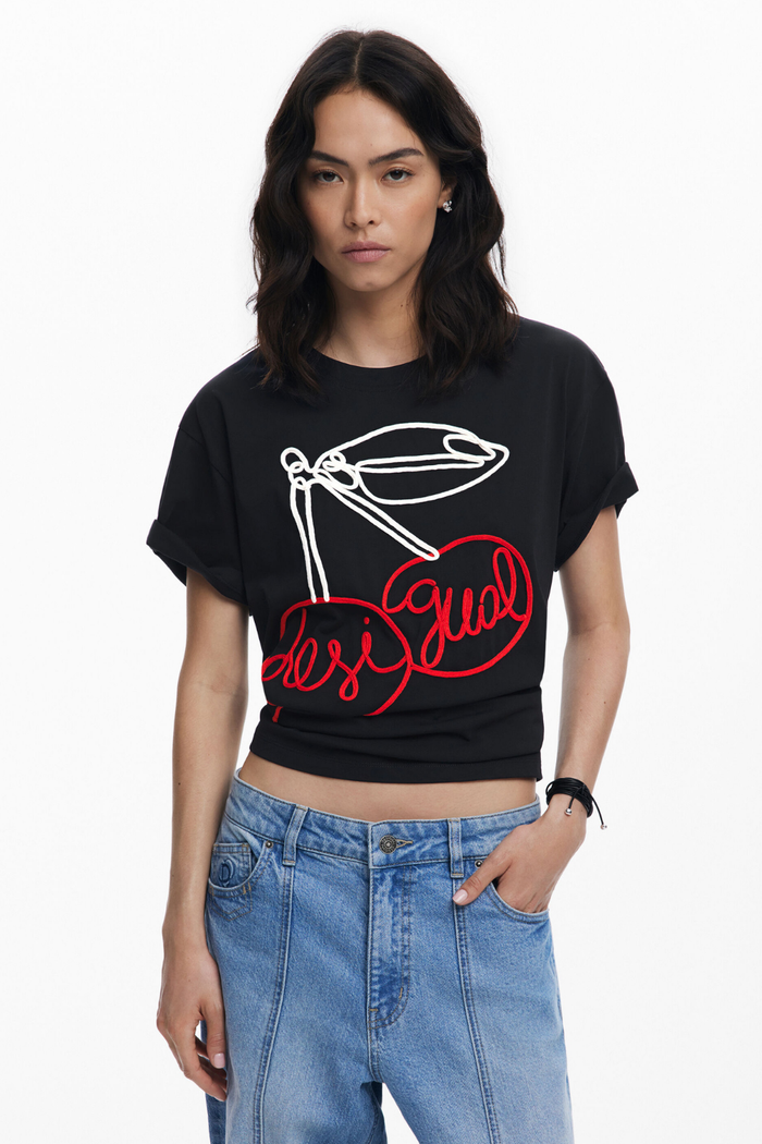 Desigual Berlin T-Shirt Black