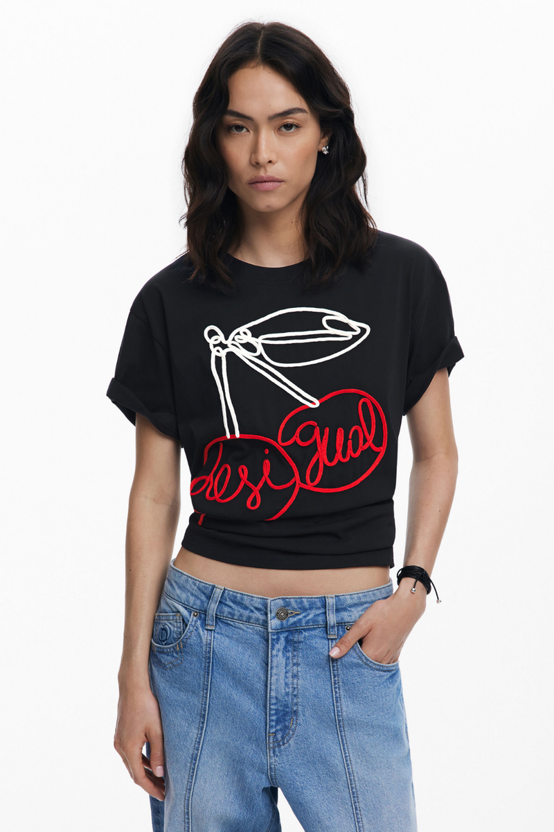 Desigual Berlin T-Shirt Black