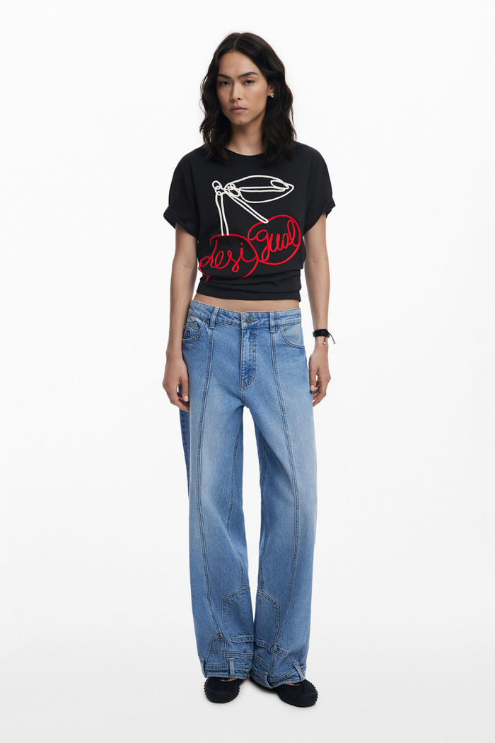 Desigual Berlin T-Shirt Black