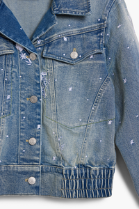 Desigual Denim Jacket Embroided Pre-Order