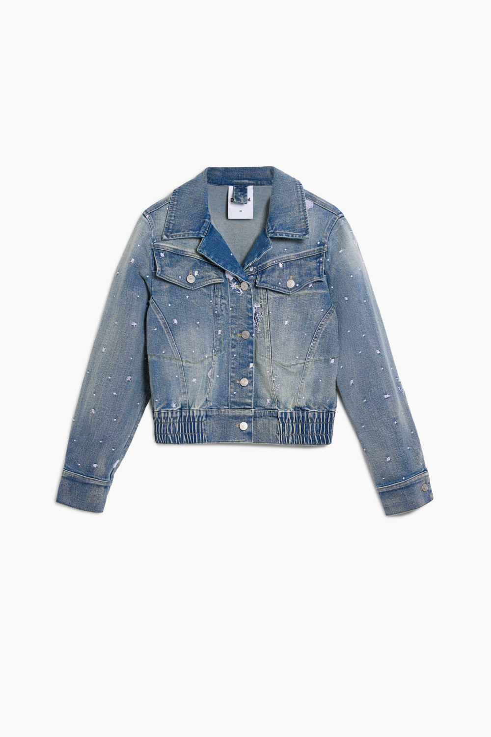 Desigual Denim Jacket Embroided Pre-Order