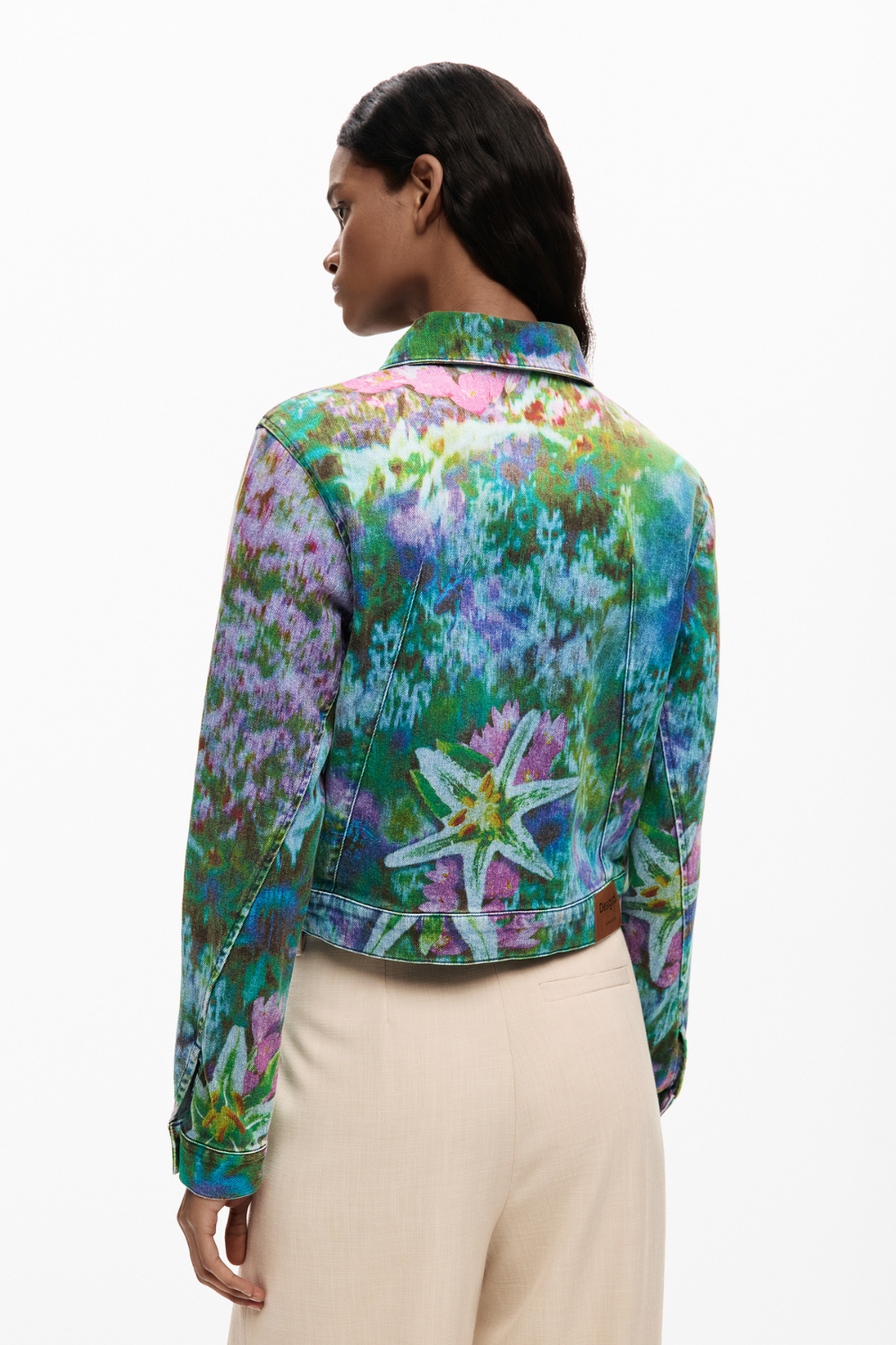 Desigual Denim Jacket Wild Garden Pre-Order