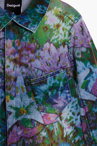 Desigual Denim Jacket Wild Garden Pre-Order