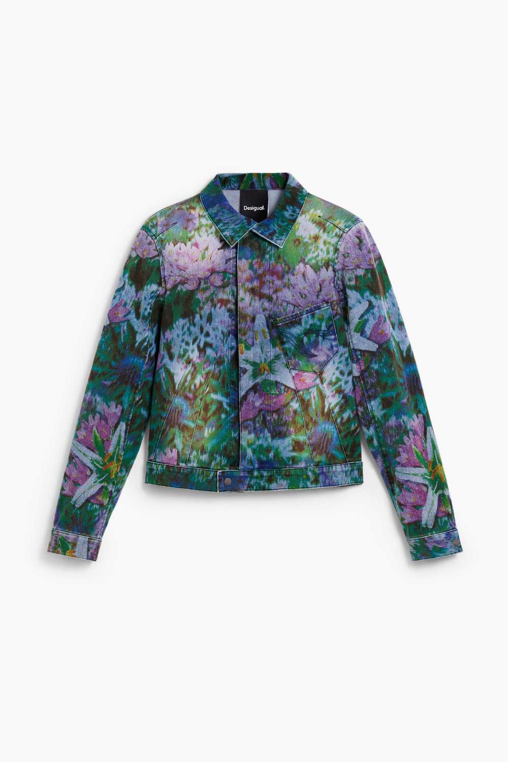 Desigual Denim Jacket Wild Garden Pre-Order