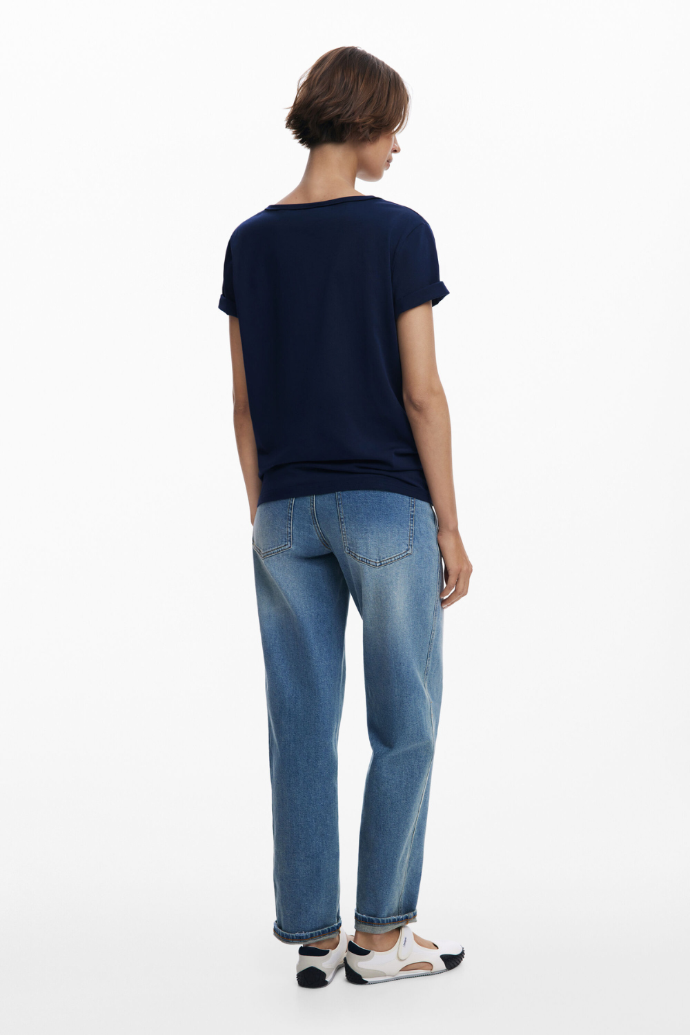 Desigual Dumas T-Shirt Navy