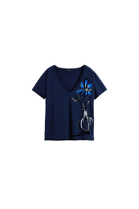 Desigual Dumas T-Shirt Navy