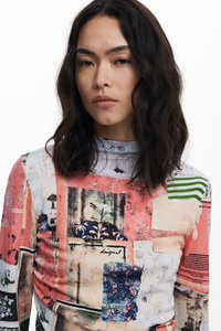 Desigual Fine Postcard Sweater Pre-Order