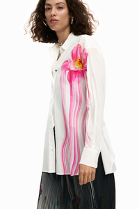 Desigual Gloss Flower Shirt