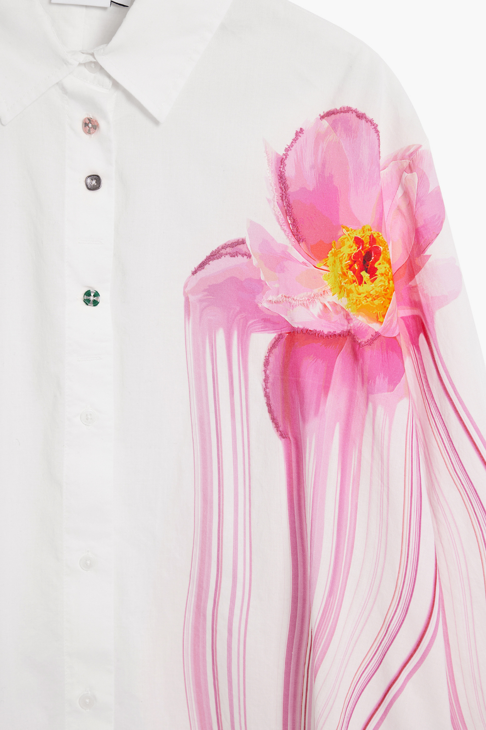 Desigual Gloss Flower Shirt