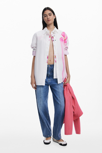 Desigual Gloss Flower Shirt
