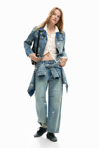 Desigual Jeans Embroidered Pre-Order